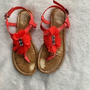 Cute Coral Sandals